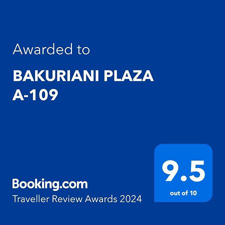 Bakuriani Plaza A-109 Apartment Ngoại thất bức ảnh